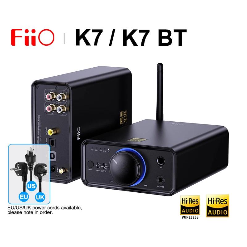 FiiO K7 K7BT ػ  HIFI ũž DAC  ,  AK4493S  PCM384 DSD USB   RCA Է